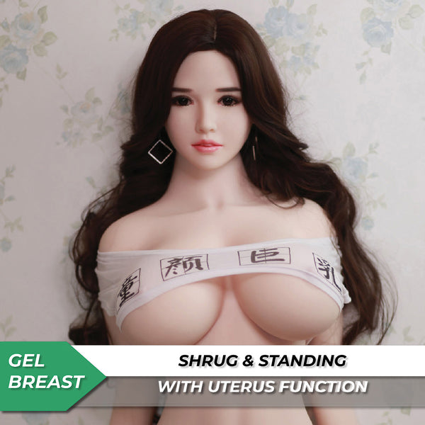 Neodoll Sugar Babe - Valeria - Realistische Sexpuppe - Gel-Brust - Uterus - 170cm - Weiß