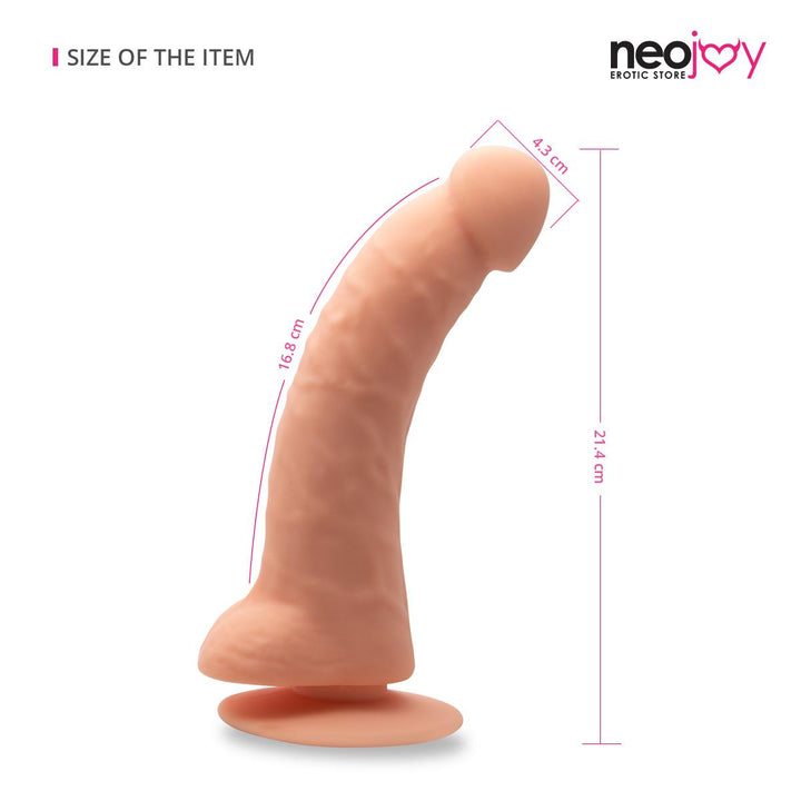 Neojoy - Curved Charmer Dildo (Hautfarben) - lucidtoys.de Dildos