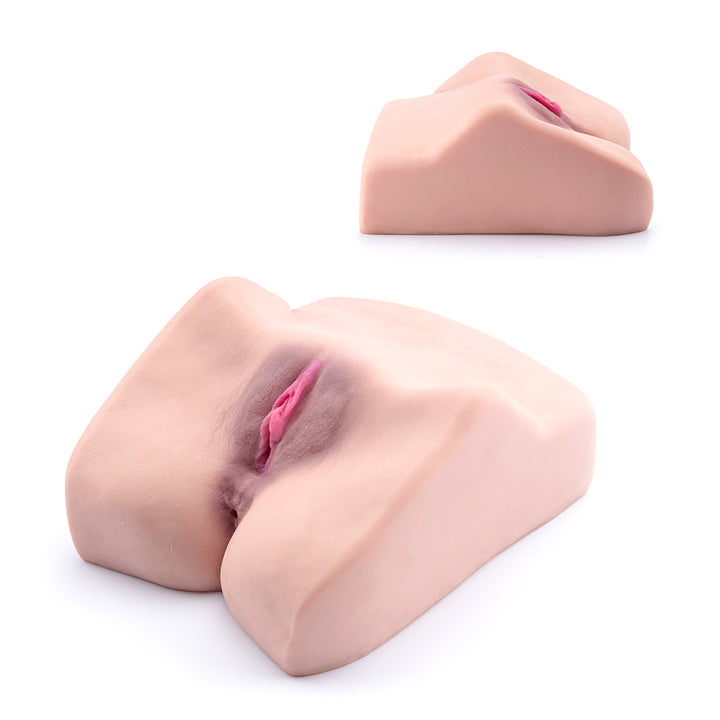 Neojoy - Cute whole real texture Butt stroker- 3.4KG - Flesh White