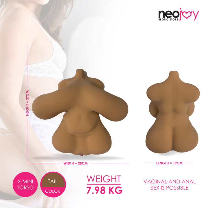 Climax - L-Mini Torso - Tan - 82.04 cm - 7.98 KG (17.6 LBS)