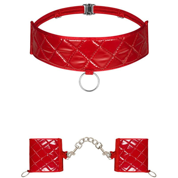 OBSESSIVE - HUNTERIA CUFFS AND CHOKER